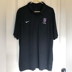 Nike Trevecca Nazarene University Trojans Short Sleeve Polo Men’s Size XL